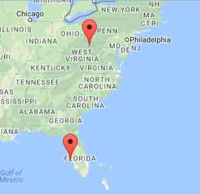 scattered ashes location